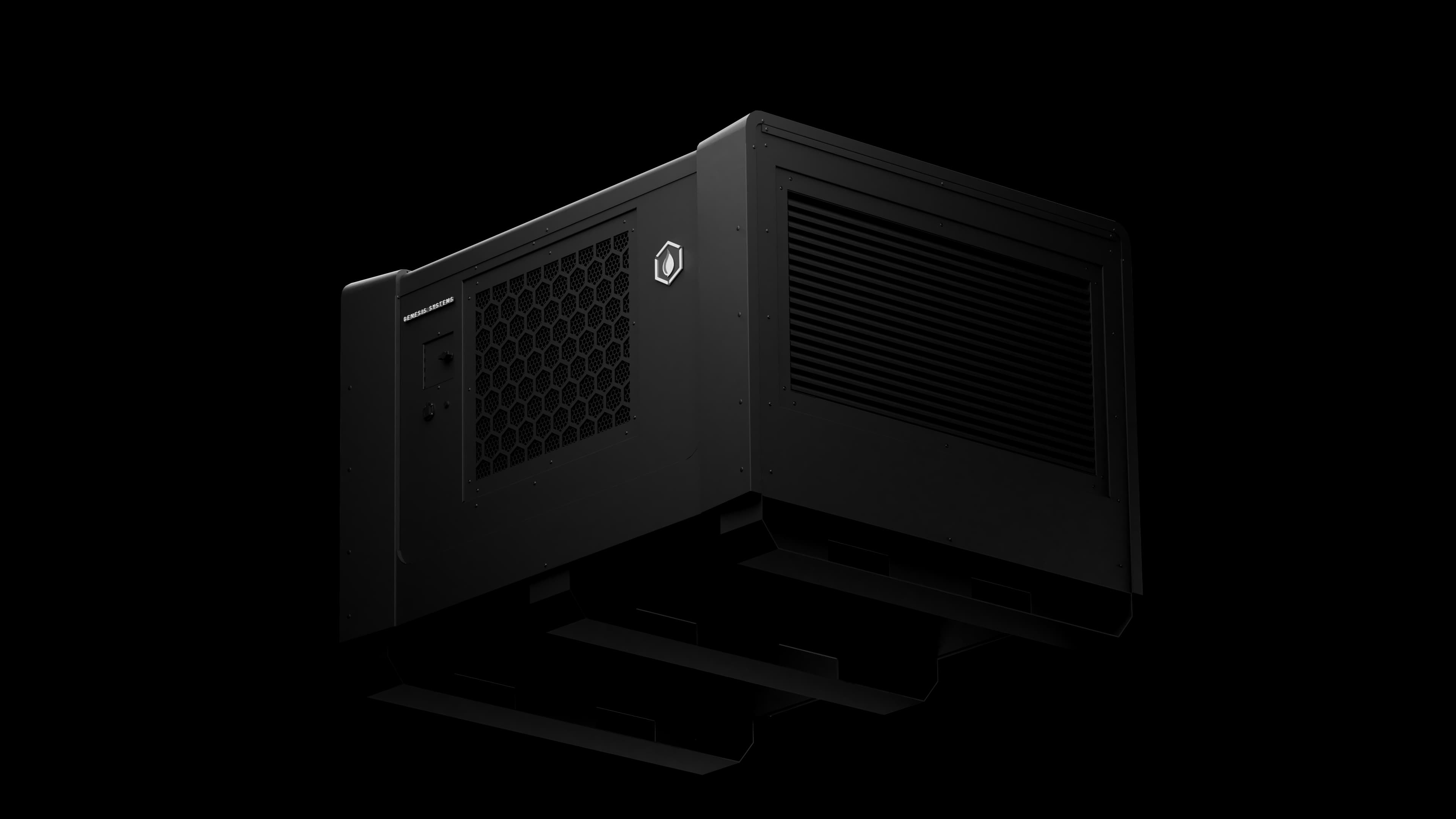 Black WaterCube 100 product render