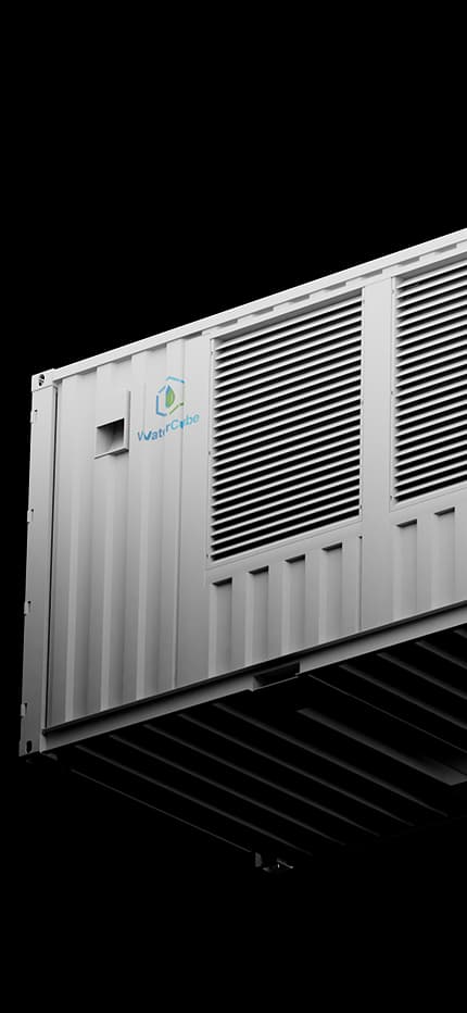 White WaterCube 1000 product render